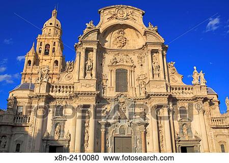 Cathedral, Murcia, Murcia, Spain. View Large Photo Image Stock Image - Cathedral, Murcia, Murcia, Spain.. Fotosearch