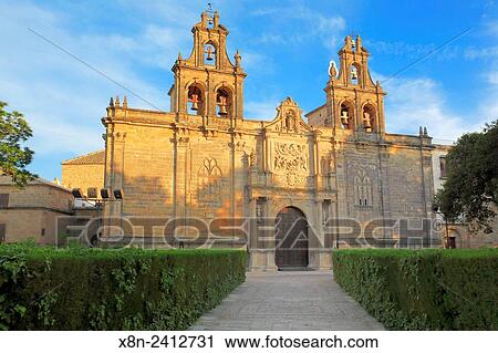 Church of Santa Maria de los Reales Alcazares, Ubeda, Andalusia, Spain. View Large Photo Image Stock Image - Church of Santa Maria de los Reales Alcazares, Ubeda, Andalusia, Spain.. Fotosearch