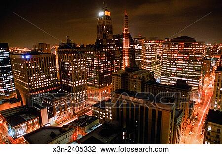 Stock Image - Cityscape, Baltimore Maryland.. Fotosearch