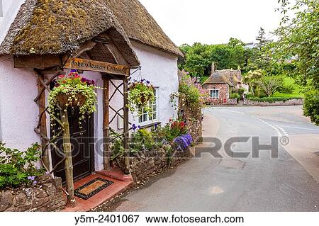 Cockington village, Torquay, Devon, England, United Kingdom, Europe. View Large Photo Image Stock Photo - Cockington village, Torquay, Devon, England, United Kingdom, Europe.. Fotosearch