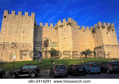 Stock Image - EmperorÂ´s Castle (Castello dellÂ´Imperatore), Prato, Tuscany, Italy.. Fotosearch