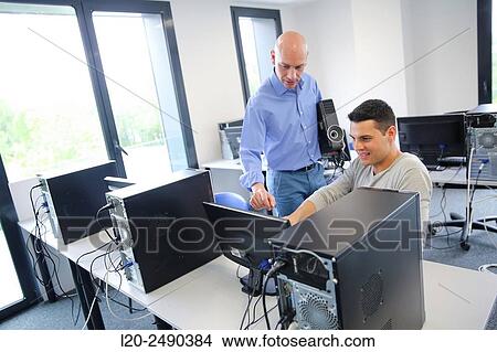 Picture - Executive partner. Computer Academy.. Fotosearch
