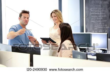 Executive Team. Office. View Large Photo Image Stock Image - Executive Team. Office.. Fotosearch