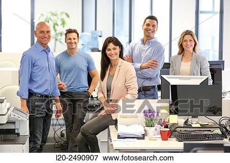 Executive Team. Office. View Large Photo Image Stock Photo - Executive Team. Office.. Fotosearch