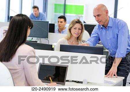 Executive Team. Office. View Large Photo Image Stock Photo - Executive Team. Office.. Fotosearch