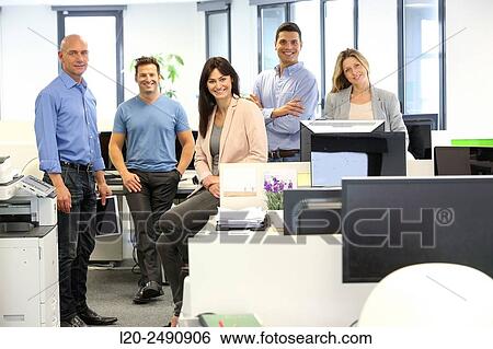 Executive Team. Office. View Large Photo Image Stock Photograph - Executive Team. Office.. Fotosearch