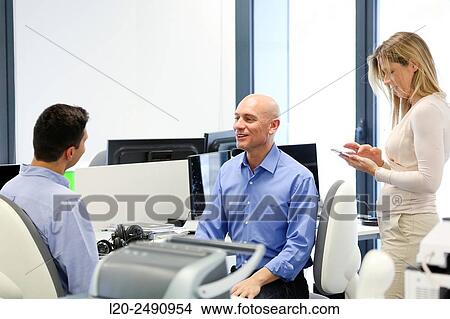 Executives. Office. View Large Photo Image Picture - Executives. Office.. Fotosearch