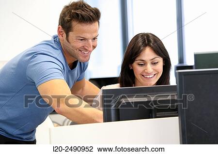 Executives. Office. View Large Photo Image Stock Image - Executives. Office.. Fotosearch