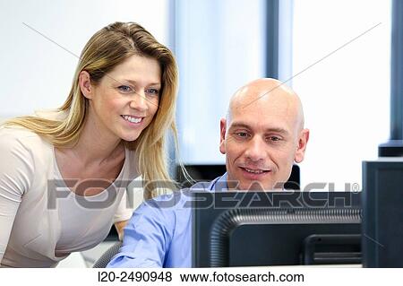 Executives. Office. View Large Photo Image Stock Photo - Executives. Office.. Fotosearch