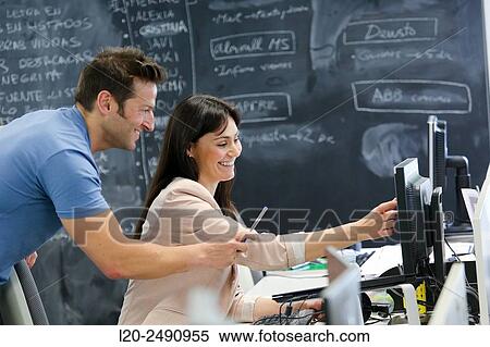 Executives. Office. View Large Photo Image Stock Photography - Executives. Office.. Fotosearch