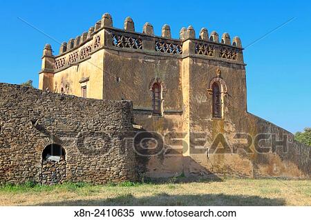 Fasil Gebbi complex (Fasilides Castle), Gonder, Amhara region, Ethiopia. View Large Photo Image Stock Photography - Fasil Gebbi complex (Fasilides Castle), Gonder, Amhara region, Ethiopia.. Fotosearch