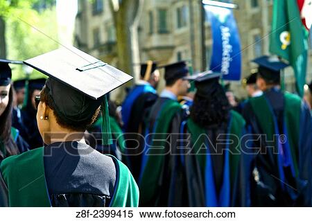 Graduation ceremony at Yale University. View Large Photo Image Stock Photography - Graduation ceremony at Yale University.. Fotosearch