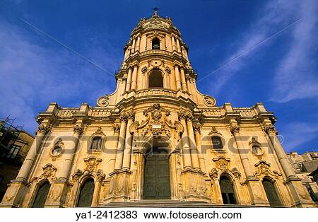 Italy, Sicily, Modica town, San Giorgio church View Large Photo Image Stock Image - Italy, Sicily, Modica town, San Giorgio church. Fotosearch
