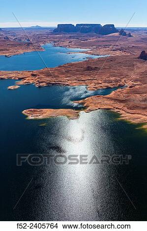 Lake Powell, Page, Arizona - Utah, Usa, America. View Large Photo Image Picture - Lake Powell, Page, Arizona - Utah, Usa, America.. Fotosearch