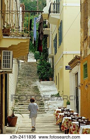 Stock Photograph - Nafplio, Argolid region, Peloponnese, Greece, Southern Europe.. Fotosearch