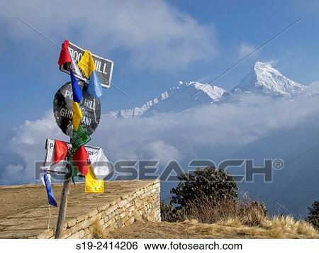 Nepal Trek. View Large Photo Image Stock Photograph - Nepal Trek.. Fotosearch