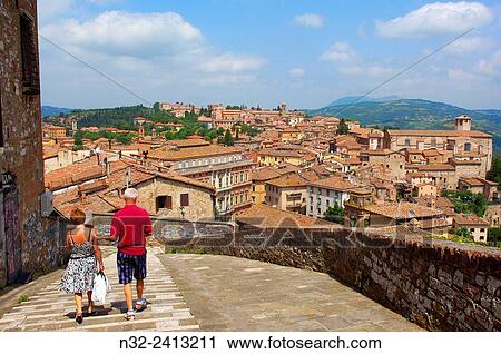 Perugia, Umbria, Italy. View Large Photo Image Stock Image - Perugia, Umbria, Italy.. Fotosearch