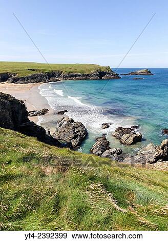 Porth Joke or Polly Joke beach near to Crantock Cornwall South West England UK. View Large Photo Image Stock Photo - Porth Joke or Polly Joke beach near to Crantock Cornwall South West England UK.. Fotosearch