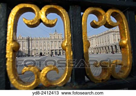 Royal Palace of Madrid, Spain, Europe View Large Photo Image Stock Image - Royal Palace of Madrid, Spain, Europe. Fotosearch