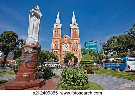 Saigon Notre-Dame Basilica, Ho Chi Minh City, Vietnam. View Large Photo Image Stock Photography - Saigon Notre-Dame Basilica, Ho Chi Minh City, Vietnam.. Fotosearch