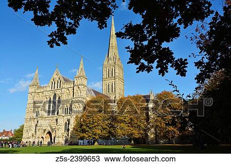 Salisbury Cathedral. View Large Photo Image Stock Image - Salisbury Cathedral.. Fotosearch