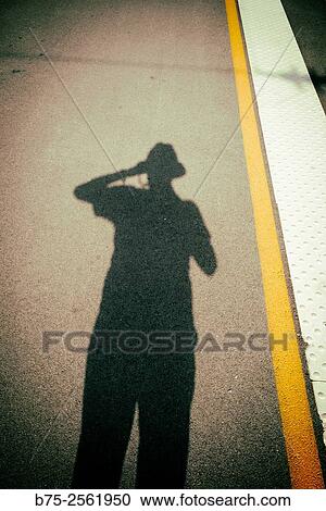 sefie photographer shadow in the platform on the train station in Toulon, France, Provence-Alpes-Côte d´Azur View Large Photo Image Stock Image - sefie photographer shadow in the platform on the train station in Toulon, France, Provence-Alpes-Côte d´Azur. Fotosearch