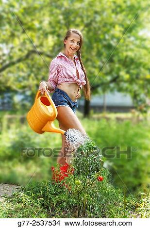 Sexy woman in the garden. Budapest, Hungary View Large Photo Image Picture - Sexy woman in the garden. Budapest, Hungary. Fotosearch