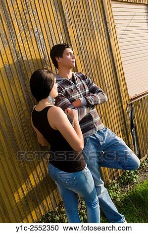 Teen girl and boy disappointed and silent View Large Photo Image Stock Image - Teen girl and boy disappointed and silent. Fotosearch