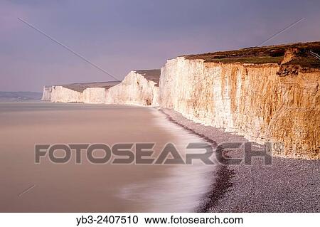 The Seven Sisters From The Birling Gap, Sussex, UK. View Large Photo Image Stock Image - The Seven Sisters From The Birling Gap, Sussex, UK.. Fotosearch