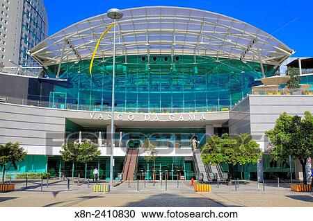 Vasco da Gama shopping mall, Lisbon, Portugal. View Large Photo Image Stock Image - Vasco da Gama shopping mall, Lisbon, Portugal.. Fotosearch