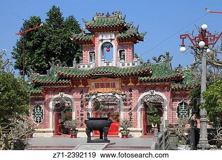 Vietnam, Hoi An, Phuc Kien, Fujian Assembly Hall,. View Large Photo Image Stock Photo - Vietnam, Hoi An, Phuc Kien, Fujian Assembly Hall,.. Fotosearch