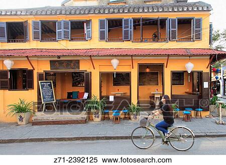 Vietnam, Hoi An, street scene, restaurant, people,. View Large Photo Image Stock Photography - Vietnam, Hoi An, street scene, restaurant, people,.. Fotosearch