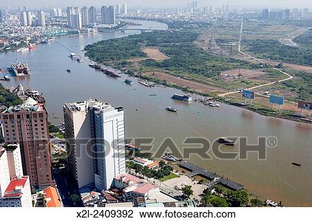 View from the Bitexco Financial Tower Observation Deck. Ho Chi Minh City, Vietnam. View Large Photo Image Stock Image - View from the Bitexco Financial Tower Observation Deck. Ho Chi Minh City, Vietnam.. Fotosearch