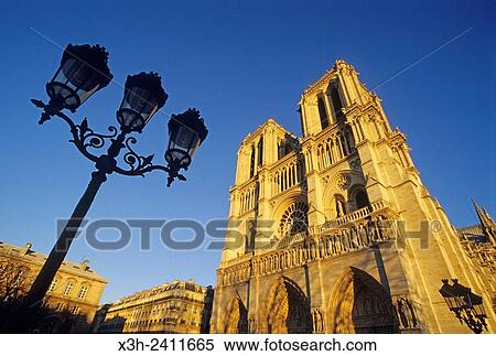 western facade of Notre-Dame Cathedral, 4th arrondissement, Paris, Ile de France region, France, Europe. View Large Photo Image Stock Photography - western facade of Notre-Dame Cathedral, 4th arrondissement, Paris, Ile de France region, France, Europe.. Fotosearch