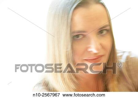 Woman in her mid-30´s. View Large Photo Image Stock Photo - Woman in her mid-30´s.. Fotosearch