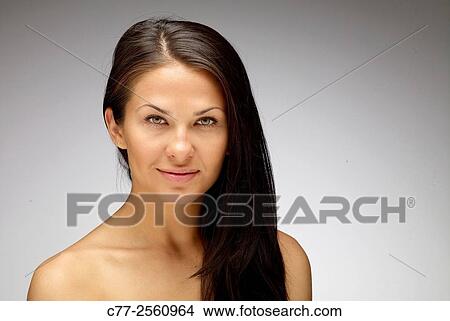 Picture - Woman portrait. Fotosearch