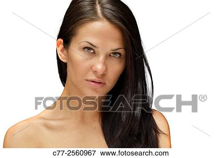 Woman portrait View Large Photo Image Stock Photo - Woman portrait. Fotosearch
