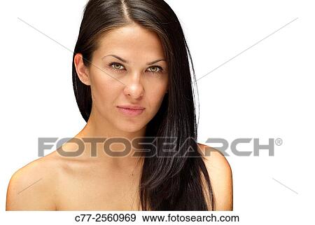 Woman portrait View Large Photo Image Stock Photo - Woman portrait. Fotosearch