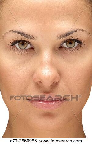 Woman portrait View Large Photo Image Stock Photograph - Woman portrait. Fotosearch