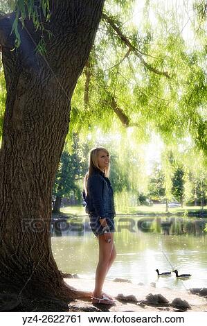 A young woman outdoors in Spokane, Washington, USA. View Large Photo Image Stock Image - A young woman outdoors in Spokane, Washington, USA.. Fotosearch