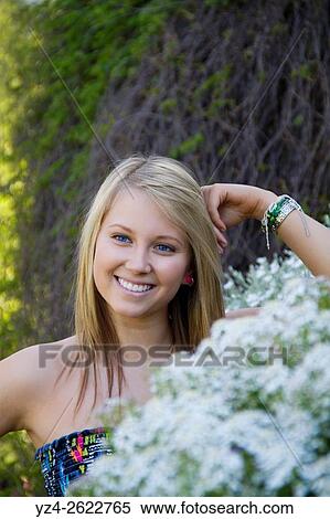 A young woman outdoors in Spokane, Washington, USA. View Large Photo Image Stock Photography - A young woman outdoors in Spokane, Washington, USA.. Fotosearch