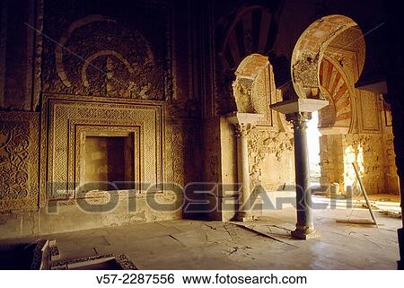 Abderraman IIIs Hall under restoration works. Medina Azahara, Cordoba, Andalucia, Spain. View Large Photo Image Stock Photograph - Abderraman IIIs Hall under restoration works. Medina Azahara, Cordoba, Andalucia, Spain.. Fotosearch