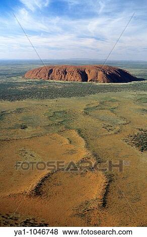 Aerial view of Ayers Rock. Uluru Kata Tjuta National park, Northern Territory, Australia View Large Photo Image Stock Photo - Aerial view of Ayers Rock. Uluru Kata Tjuta National park, Northern Territory, Australia. Fotosearch