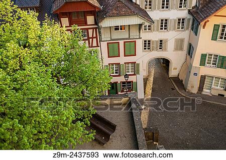 Afternoon in Aarau, canton Aargau, Switzerland. View Large Photo Image Stock Image - Afternoon in Aarau, canton Aargau, Switzerland.. Fotosearch