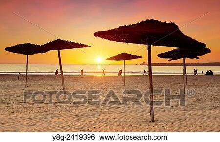 Agadir sand beach, Morocco, Africa. View Large Photo Image Stock Photograph - Agadir sand beach, Morocco, Africa.. Fotosearch
