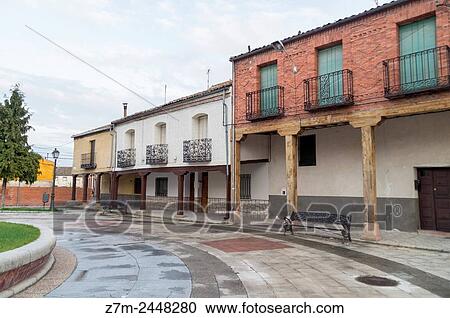 Aguilafuente. Segovia province. Castile-Leon. Spain. View Large Photo Image Stock Image - Aguilafuente. Segovia province. Castile-Leon. Spain.. Fotosearch