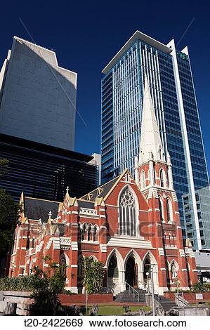Albert Street Uniting Church, Brisbane, Australia. View Large Photo Image Stock Photo - Albert Street Uniting Church, Brisbane, Australia.. Fotosearch