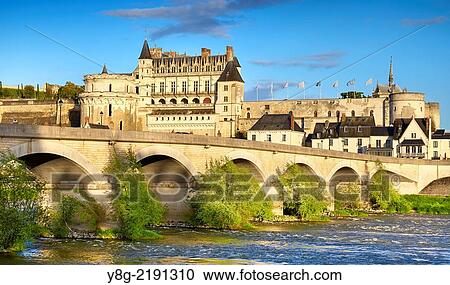 Amboise Castle, Loire Valley, France. View Large Photo Image Stock Image - Amboise Castle, Loire Valley, France.. Fotosearch