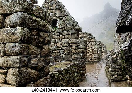 Archaeological site of Machu Picchu, Cusco, Peru, Hanan sector. View Large Photo Image Stock Image - Archaeological site of Machu Picchu, Cusco, Peru, Hanan sector.. Fotosearch