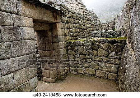 Archaeological site of Machu Picchu, Cusco, Peru. Sun temple and mausoleum. View Large Photo Image Stock Photo - Archaeological site of Machu Picchu, Cusco, Peru. Sun temple and mausoleum.. Fotosearch